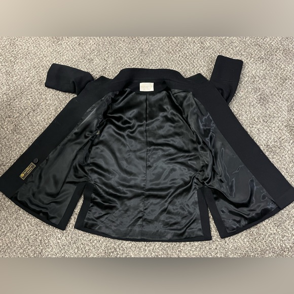 Fleurette loro piana wool coat size 10 black - Picture 5 of 10